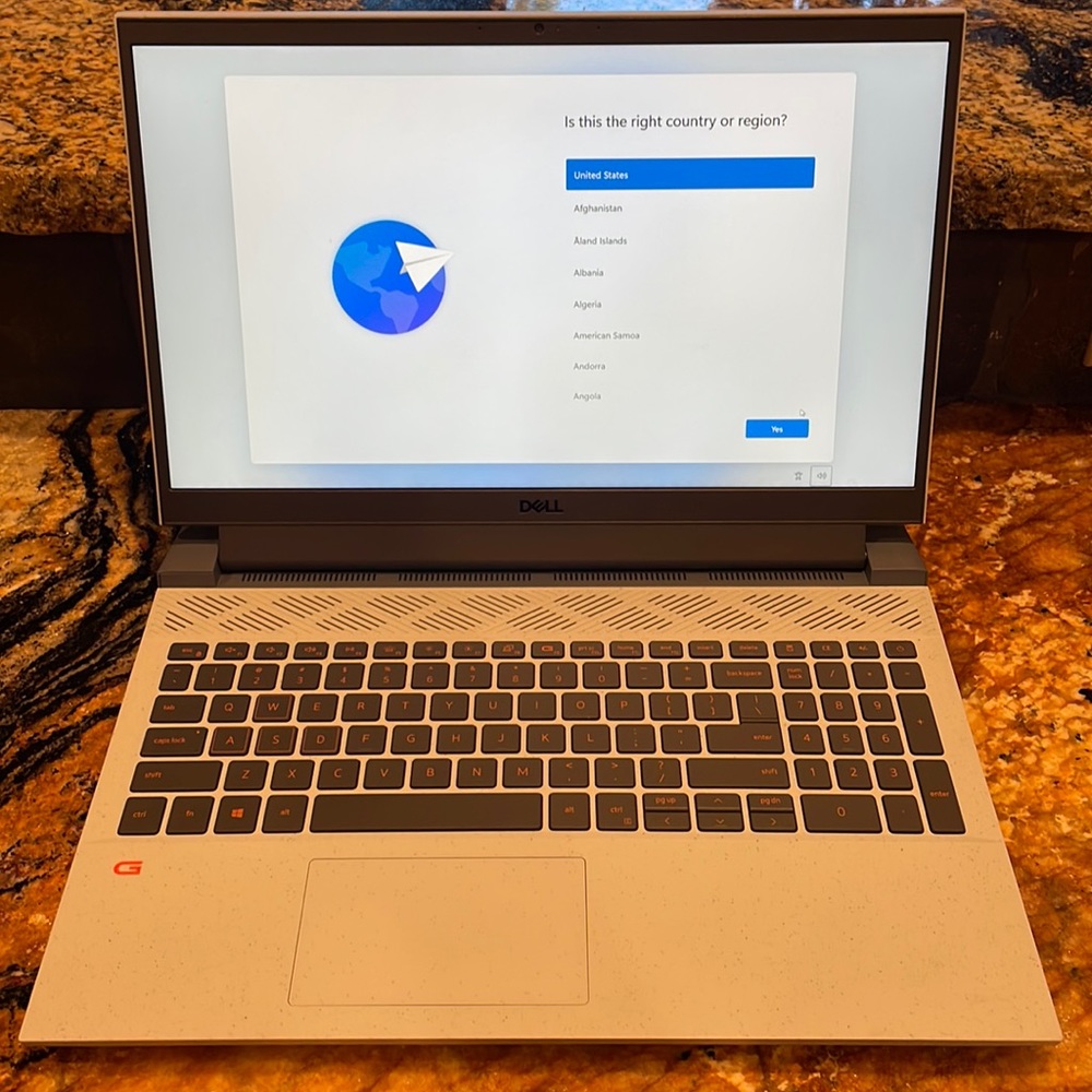 Dell G15 laptop, very high quality used very little
